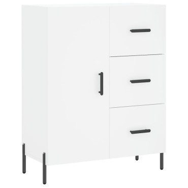 vidaXL Ντουλάπι Λευκό 69,5x34x180cm από Επεξεργασμένο Ξύλο 1 τεμ.