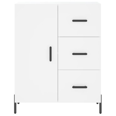 vidaXL Ντουλάπι Λευκό 69,5x34x180cm από Επεξεργασμένο Ξύλο 1 τεμ.