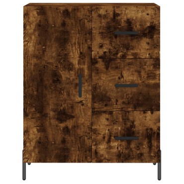 vidaXL Ντουλάπι Καπνιστή Δρυς 69,5x34x180cm από Επεξεργασμένο Ξύλο 1 τεμ.