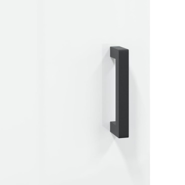 vidaXL Ντουλάπι Γυαλ. Λευκό 34,5x34x180cm από Επεξεργασμένο Ξύλο 1 τεμ.