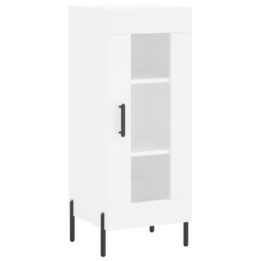 vidaXL Ντουλάπι Λευκό 34,5x34x180cm από Επεξεργασμένο Ξύλο 1 τεμ.