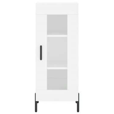 vidaXL Ντουλάπι Λευκό 34,5x34x180cm από Επεξεργασμένο Ξύλο 1 τεμ.