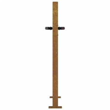 vidaXL Πύλη Κήπου 105x80 εκ. από Ατσάλι Corten
