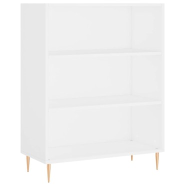 vidaXL Ντουλάπι Λευκό 69,5x32,5x180cm Επεξεργασμένο Ξύλο 1 τεμ.