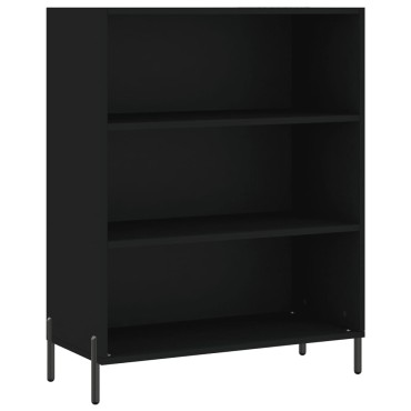 vidaXL Ντουλάπι Μαύρο 69,5x32,5x180cm Επεξεργασμένο Ξύλο 1 τεμ.