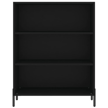 vidaXL Ντουλάπι Μαύρο 69,5x32,5x180cm Επεξεργασμένο Ξύλο 1 τεμ.