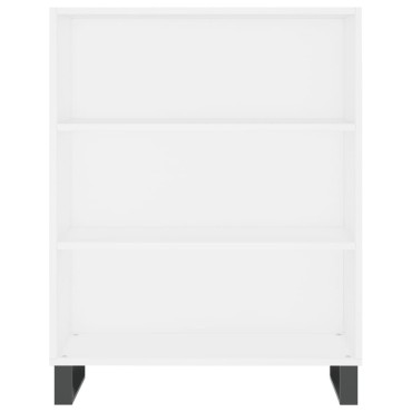 vidaXL Ντουλάπι Λευκό 69,5x32,5x180cm Επεξεργασμένο Ξύλο 1 τεμ.