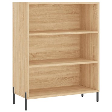 vidaXL Ντουλάπι Sonoma Δρυς 69,5x32,5x180cm Επεξεργασμένο Ξύλο 1 τεμ.
