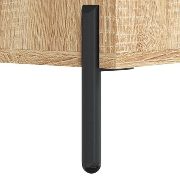 vidaXL Ντουλάπι Sonoma Δρυς 69,5x32,5x180cm Επεξεργασμένο Ξύλο 1 τεμ.