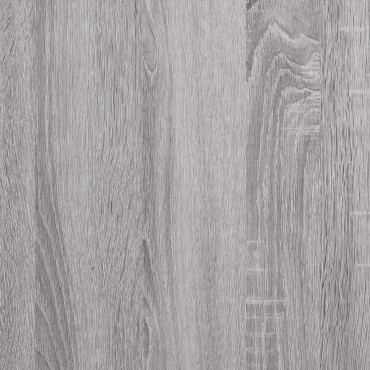 vidaXL Ντουλάπι Γκρι sonoma 34,5x32,5x180cm Επεξεργασμένο ξύλο 1 τεμ.