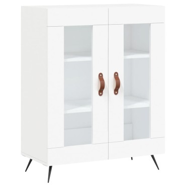 vidaXL Ντουλάπι Λευκό 69,5x34x180cm από Επεξεργασμένο Ξύλο 1 τεμ.