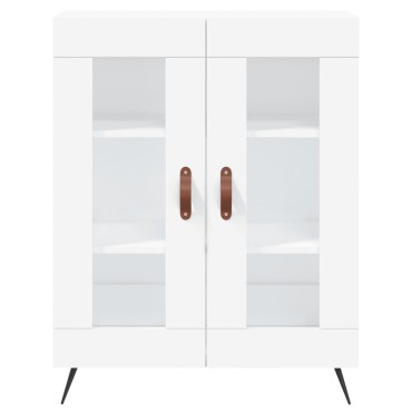 vidaXL Ντουλάπι Λευκό 69,5x34x180cm από Επεξεργασμένο Ξύλο 1 τεμ.
