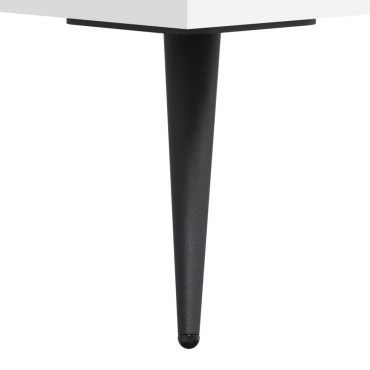 vidaXL Ντουλάπι Λευκό 69,5x34x180cm από Επεξεργασμένο Ξύλο 1 τεμ.