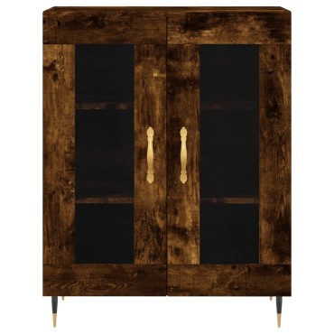 vidaXL Ντουλάπι Καπνιστή Δρυς 69,5x34x180cm από Επεξεργασμένο Ξύλο 1 τεμ.