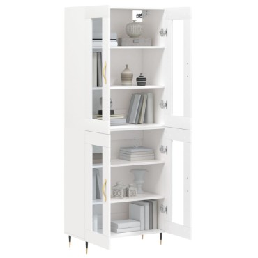 vidaXL Ντουλάπι Λευκό 69,5x34x180cm από Επεξεργασμένο Ξύλο 1 τεμ.
