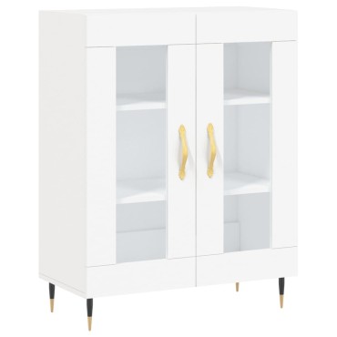 vidaXL Ντουλάπι Λευκό 69,5x34x180cm από Επεξεργασμένο Ξύλο 1 τεμ.