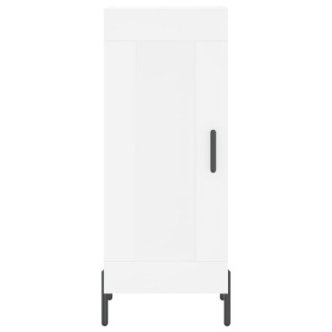 vidaXL Ντουλάπι Λευκό 34,5x34x180cm από Επεξεργασμένο Ξύλο 1 τεμ.