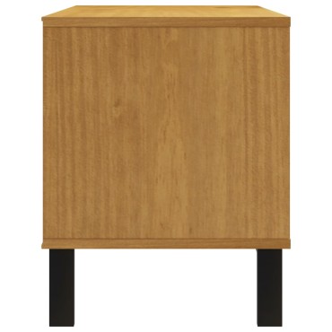 vidaXL Έπιπλο Τηλεόρασης FLAM 110x40x50cm από Μασίφ Ξύλο Πεύκου
