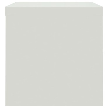 vidaXL Αρχειοθήκη Αν. Γκρι 90x40x40cm Ατσάλινη 1 τεμ.