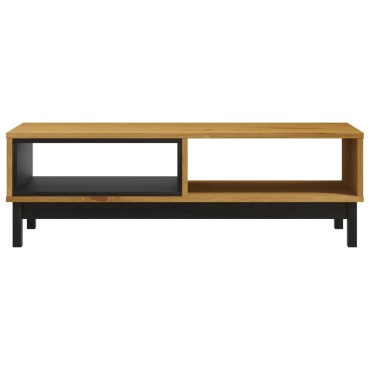 vidaXL Τραπεζάκι Σαλονιού FLAM 100x50x32,5cm από Μασίφ Ξύλο Πεύκου 1 τεμ.