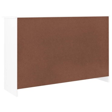vidaXL Συρταριέρα ALTA Λευκή 112x35x73cm από Μασίφ Ξύλο Πεύκου 1 τεμ.