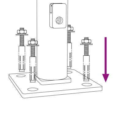 vidaXL Συρματόπλεγμα Περίφραξης Ανθρακί 1,1 x 10 μ. με Βάσεις Φλάντζα