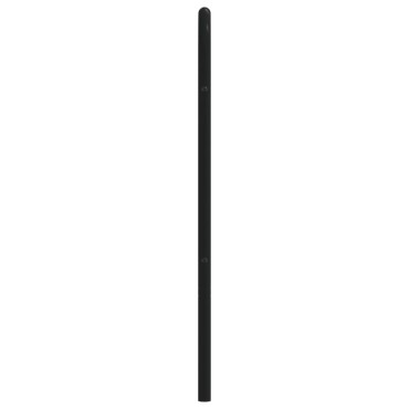 vidaXL Κεφαλάρι Μαύρο Μεταλλικό 80x3x100cm 1 τεμ.