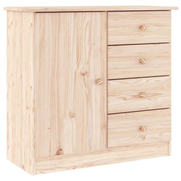 vidaXL Ντουλάπι ALTA 77x35x73cm από Μασίφ Ξύλο Πεύκου 1 τεμ.