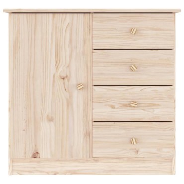 vidaXL Ντουλάπι ALTA 77x35x73cm από Μασίφ Ξύλο Πεύκου 1 τεμ.