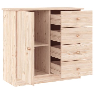 vidaXL Ντουλάπι ALTA 77x35x73cm από Μασίφ Ξύλο Πεύκου 1 τεμ.