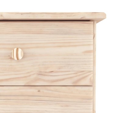 vidaXL Ντουλάπι ALTA 77x35x73cm από Μασίφ Ξύλο Πεύκου 1 τεμ.