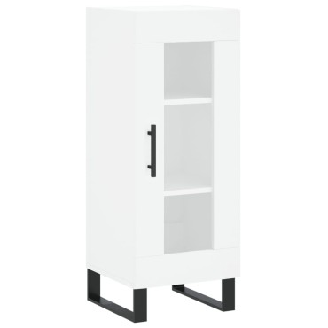 vidaXL Ντουλάπι Λευκό 34,5x34x180cm από Επεξεργασμένο Ξύλο 1 τεμ.