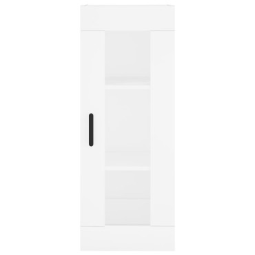vidaXL Ντουλάπι Λευκό 34,5x34x180cm από Επεξεργασμένο Ξύλο 1 τεμ.