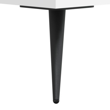 vidaXL Ντουλάπι Λευκό 69,5x34x180cm από Επεξεργασμένο Ξύλο 1 τεμ.