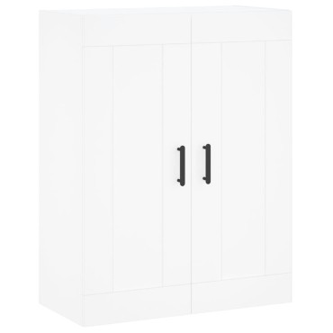 vidaXL Ντουλάπι Λευκό 69,5x34x180cm από Επεξεργασμένο Ξύλο 1 τεμ.