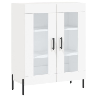 vidaXL Ντουλάπι Λευκό 69,5x34x180cm από Επεξεργασμένο Ξύλο 1 τεμ.