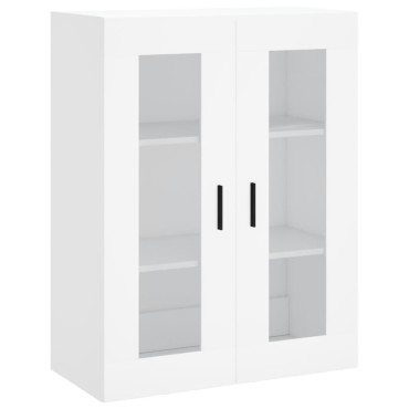 vidaXL Ντουλάπι Λευκό 69,5x34x180cm από Επεξεργασμένο Ξύλο 1 τεμ.