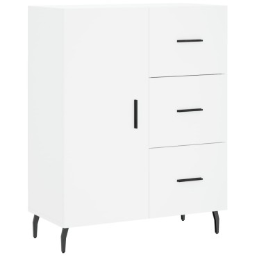 vidaXL Ντουλάπι Λευκό 69,5x34x180cm από Επεξεργασμένο Ξύλο 1 τεμ.