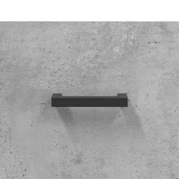 vidaXL Ντουλάπι Γκρι Σκυροδέματος 69,5x34x180cm Επεξεργασμένο Ξύλο 1 τεμ.