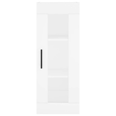 vidaXL Ντουλάπι Λευκό 34,5x34x180cm από Επεξεργασμένο Ξύλο 1 τεμ.