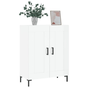 vidaXL Ντουλάπι Γυαλιστερό Λευκό 69,5x34x90cm Επεξεργασμένο Ξύλο 1 τεμ.