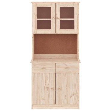vidaXL Ντουλάπι ALTA 77x35x165cm από Μασίφ Ξύλο Πεύκου 1 τεμ.