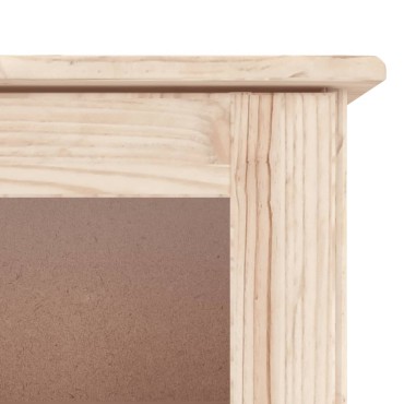 vidaXL Ντουλάπι ALTA 77x35x165cm από Μασίφ Ξύλο Πεύκου 1 τεμ.