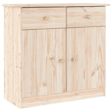 vidaXL Ντουλάπι ALTA 77x35x165cm από Μασίφ Ξύλο Πεύκου 1 τεμ.
