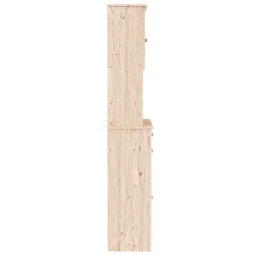 vidaXL Ντουλάπι ALTA 77x35x188cm από Μασίφ Ξύλο Πεύκου 1 τεμ.