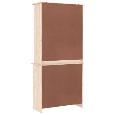 vidaXL Ντουλάπι ALTA 77x35x165cm από Μασίφ Ξύλο Πεύκου 1 τεμ.