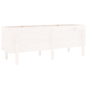 vidaXL Ζαρντινιέρα Υπερυψωμένη 160 x 50 x 57 εκ. από Μασίφ Ξύλο Πεύκου