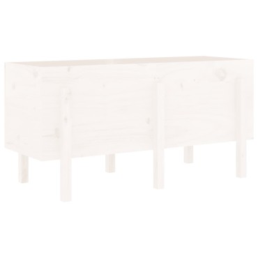 vidaXL Ζαρντινιέρα Υπερυψωμένη 121 x 50 x 57 εκ. από Μασίφ Ξύλο Πεύκου