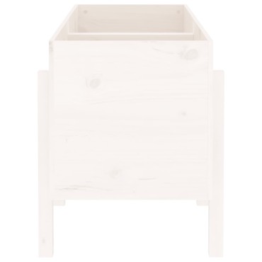 vidaXL Ζαρντινιέρα Υπερυψωμένη 121 x 50 x 57 εκ. από Μασίφ Ξύλο Πεύκου