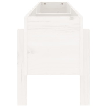 vidaXL Ζαρντινιέρα Υπερυψωμένη 121 x 30 x 38 εκ. από Μασίφ Ξύλο Πεύκου
